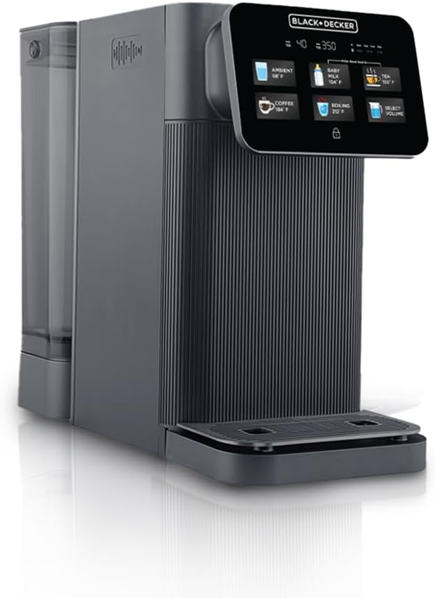 BLACK+DECKER Countertop RO+UV Water Filter | Hot and Ambient Water | 5-Stage by BLACKDECKER