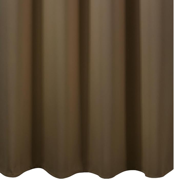 LEMOMO Brown Thermal Blackout Curtains/52 x 72 Inch/Set of 2 Panels Room Darkening Curtains for Bedroom
