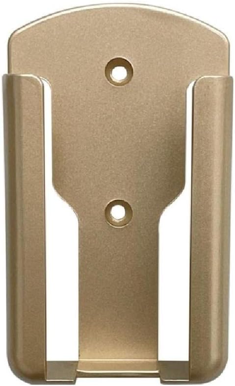 ljhnba Minimalist Gold Remote Control Holder Rack Wall-Mount Organizer Bracket by ljhnba