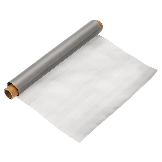 PATIKIL Stainless Steel Wire Mesh Screen, 400 Mesh Woven Air Vent Filter Mesh by PATIKIL