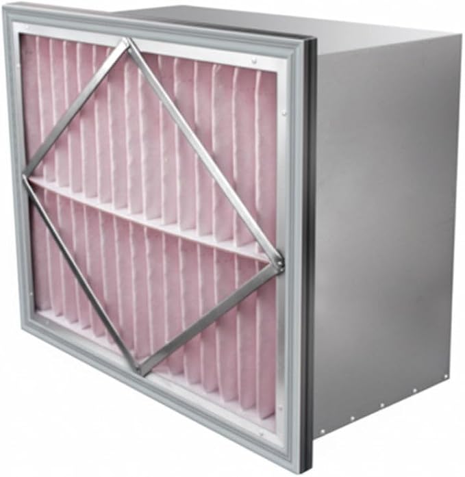 RIGID-PACK 24x20x12 Rigid Box Air Filter – MERV 15/98% ASHRAE HVAC Filter – - Image 4