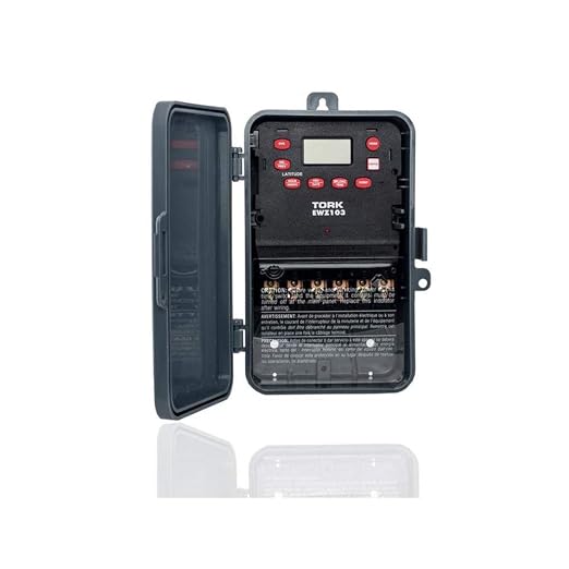 EWZ Series Multipurpose Control Astronomic 7 Day Time Switch, 120-277 VAC Input by Global+Electrical+Supply