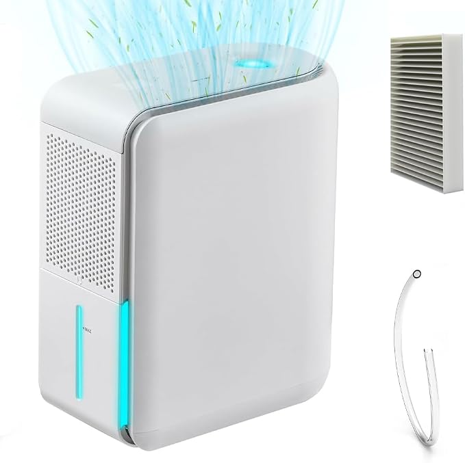 Intelligent Dehumidifier and Humidifier, 4 Humidity Control Modes, 1000ml Large by Unknown