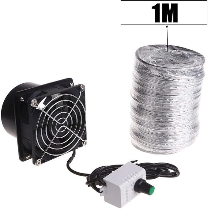 Smoke Absorber Fume Extractor Fan USB Adjustable Solder Pipe Duct Exhuast Fan - Image 2
