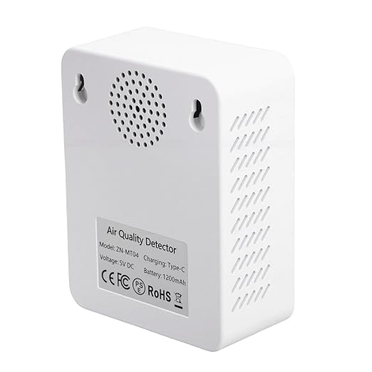 Indoor Air Quality Meter 5 in 1 PM2.5 PM10 PM1.0 Temperature Humidity Detector - Image 7