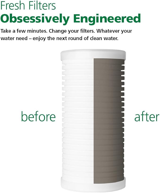 AO Smith 4.5"x10" 25 Micron Sediment Water Filter Replacement Cartridge - Image 2