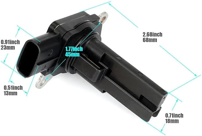 KJSMDM Air Flow Meter Connector Car MAF Mass Air Flow Sensor Fit - Image 2