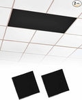 Magnetic Light Cover for Classroom Drop Ceiling, 2 Pack 4x2 Ft Fluorescent by Futuregrace