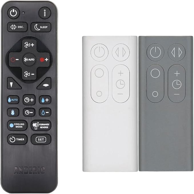 Universal Remote for Dyson Cool AM06 Desk Table Fan by Anderic