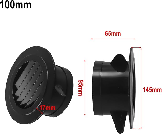 Easy Cleaning Ventilation Grille Cover, ABS Material, Efficient Airflow - Image 9
