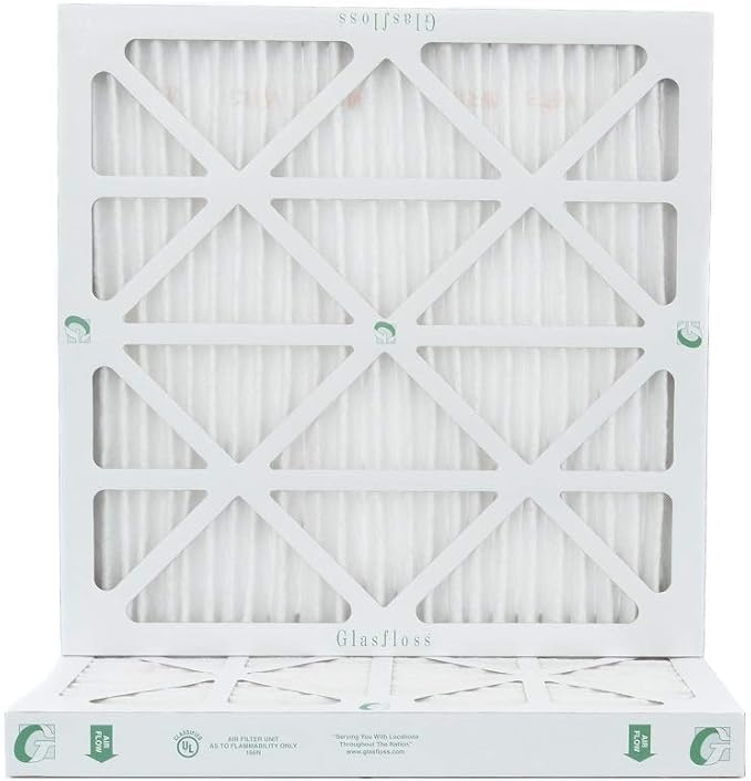 Glasfloss 25x25x2 MERV 13 AC & Furnace 2" Depth Air Filters. Box of 2. Actual - Image 4
