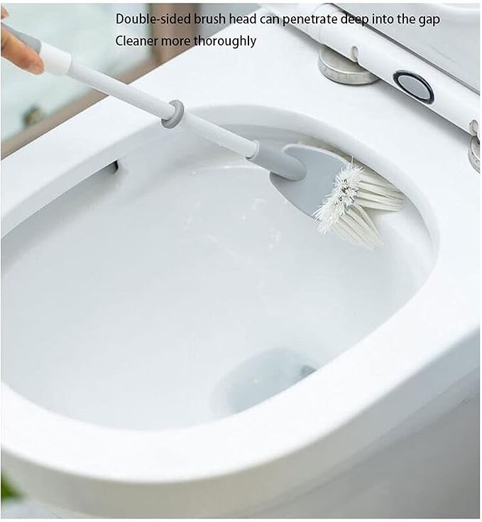 Plastic Toilet Brush，Toilet Bowl Scrubber, Toilet Brush Toilet Brushes and - Image 3