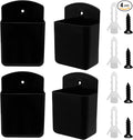4pcs Remote Control Holder Wall Mount, Self Adhesive Pen Holder Storage by Unknown
