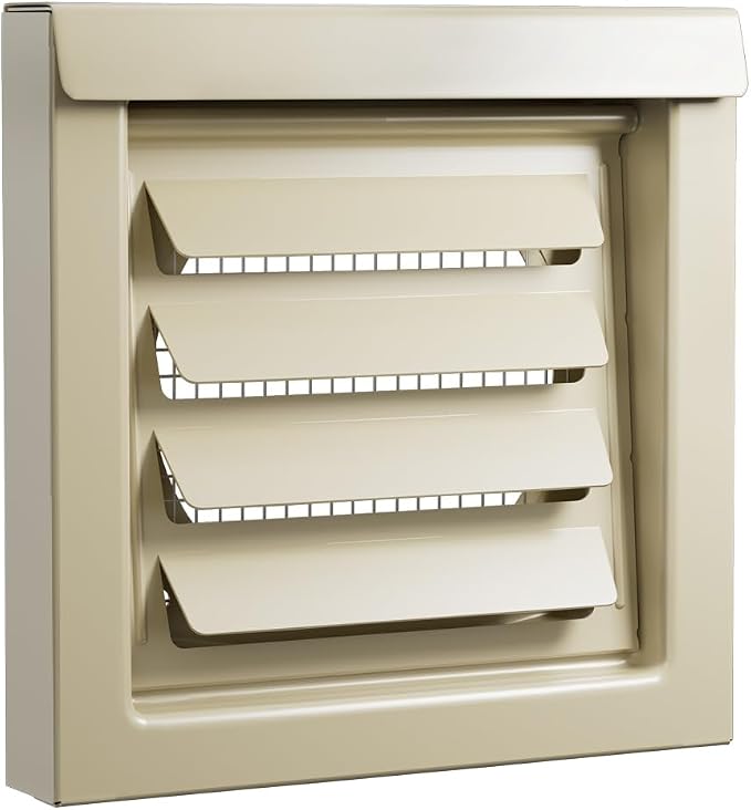 Fresh Vent Powder Coated Metal Fresh Air Intake Vent by Solid+Source+HVAC