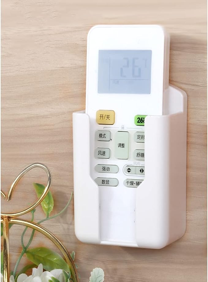 2 Pcs Wall Mount Remote Control Holder, Media Player Controller Holder - Image 4