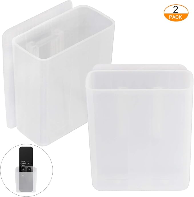 PINOWU Universal Remote Control Holder 7x6x3cm, Wall Mount Media Organizer - Image 9