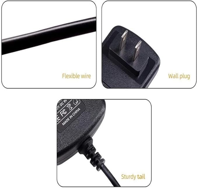 12V 1A AC/DC Adapter for MORENTO MR2566 Small Air Purifier Bedroom Office - Image 2
