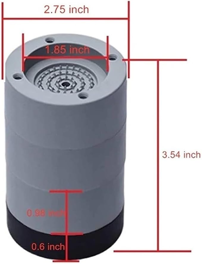 4PCS Anti-Slip Leveling Feet, Anti-Vibration Support Pads - Image 3