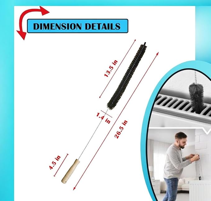 Dryer Vent Cleaner Kit – Flexible Lint Brush - Image 9