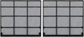 Plastic Air Conditioner Filter Mesh Indoor Unit Hanging Dust Screen Household by Unknown
