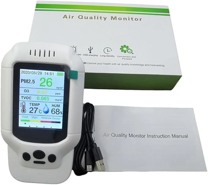 O3 Meter Ozone Monitor, Gas Detector Multifunctional Intelligent O3 Ozone Meter - Image 6