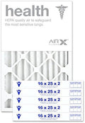 AIRX WICKED CLEAN AIR. 16x25x2 Air Filter MERV 13 Pleated HVAC AC Furnace Air by AIRXFILTERSWICKEDCLEANAIR