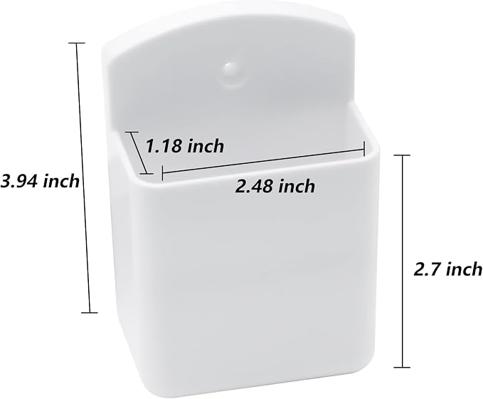 4 Pack Self Adhesive TV Air Conditioner Remote Control Holder Wall Mount - Image 4