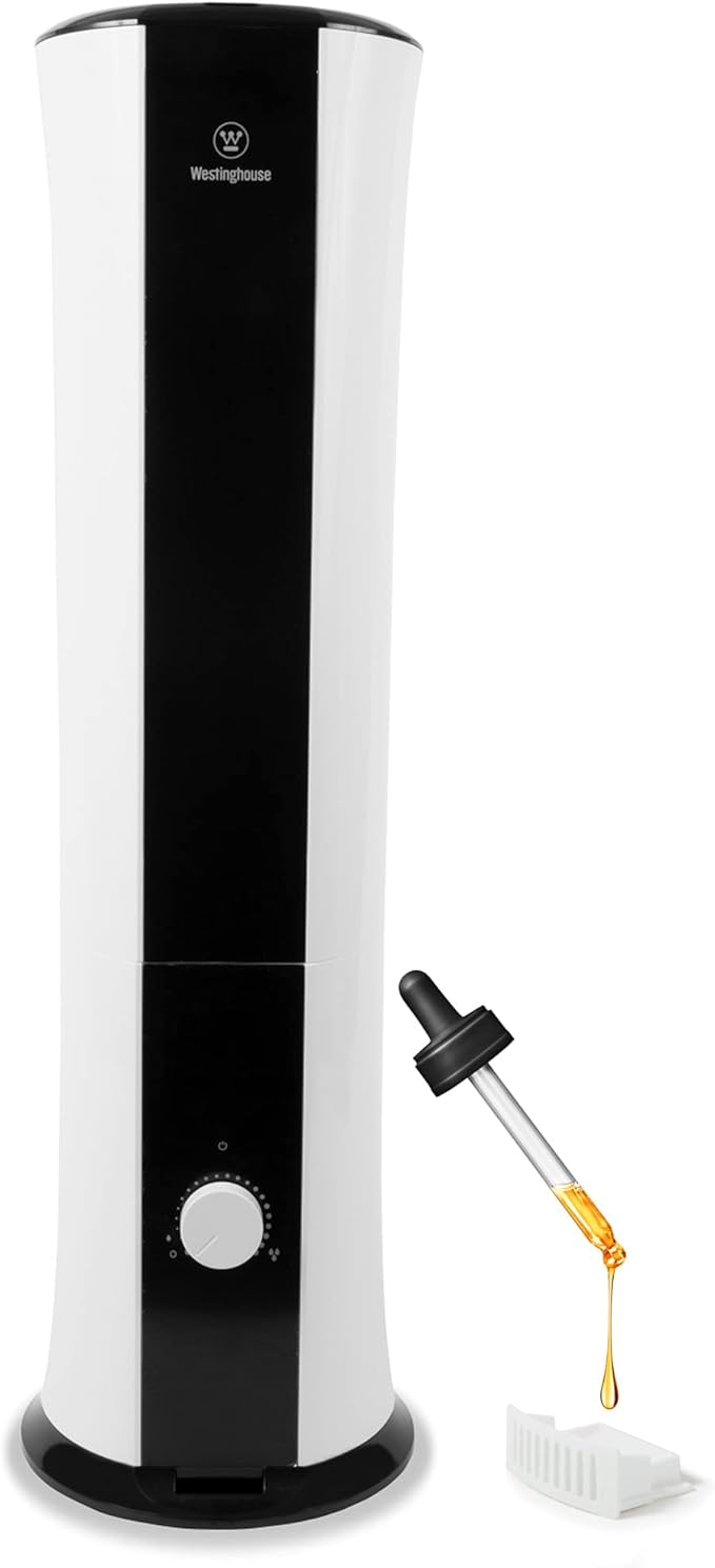 Westinghouse 28-inch Cool Mist Ultrasonic Tower Humidifier, 6L Top Fill Air by Unknown