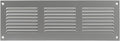 HVAC OV 12" x 4" Inch Gray Metal Vent Cover – Ceiling Vents Covers by HVACOV