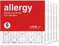 AIRx ALLERGY Premium Air Filter MERV 11 6 Pack AC Air Conditioner Furnace by AIRXFILTERSWICKEDCLEANAIR