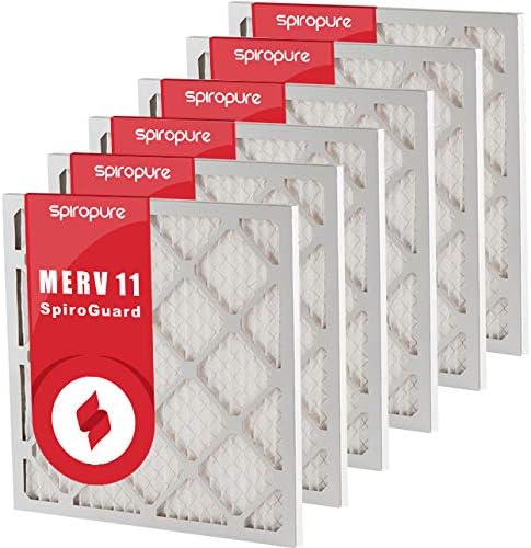 SpiroPure 15X30X1 MERV 11 Pleated Air Filters by SpiroPure