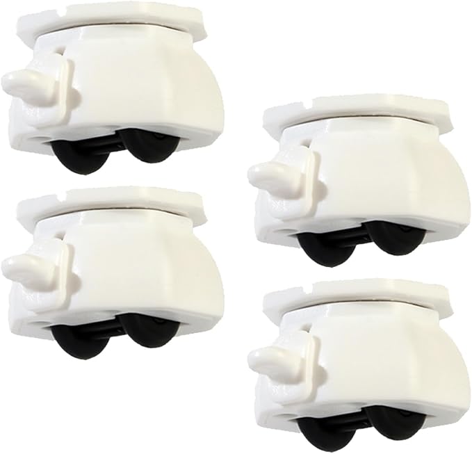 No Drill Adhesive Caster Wheels by Unknown