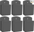 6 PCS Remote Control Holders Wall Mount, Self Adhesive TV Air Conditioner by Unknown