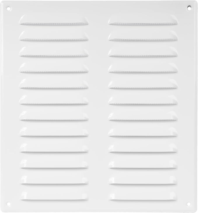 Repa Market 10" x 11" White Steel Vent Cover – Wall & Ceiling Air Return Grille by RepaMarket