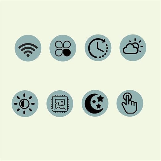 Clock Weather Smart, Temp Humidity Sensor, Station Digital Aid - Image 6