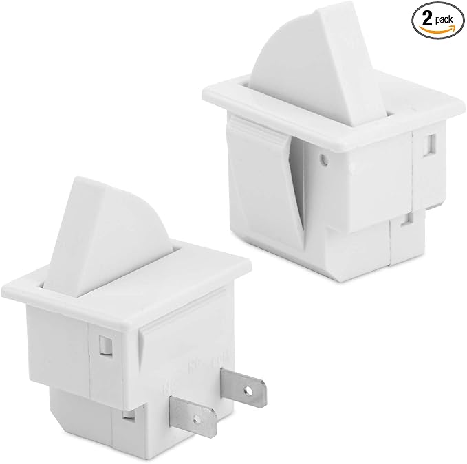 2pcs Refrigerator Door Light Switches, Refrigerator Parts Replacement by BTFO