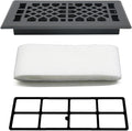 Matte Black Floor Register by JATOHOME