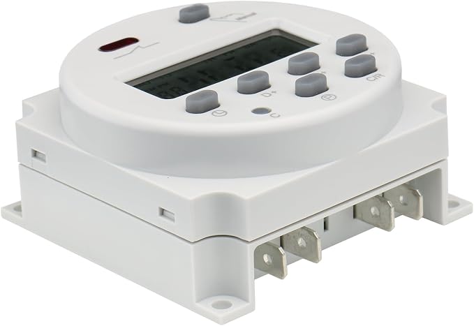 Baomain Time Switch Relay with 4 x Terminal Cable, Digital LCD Programmable - Image 6