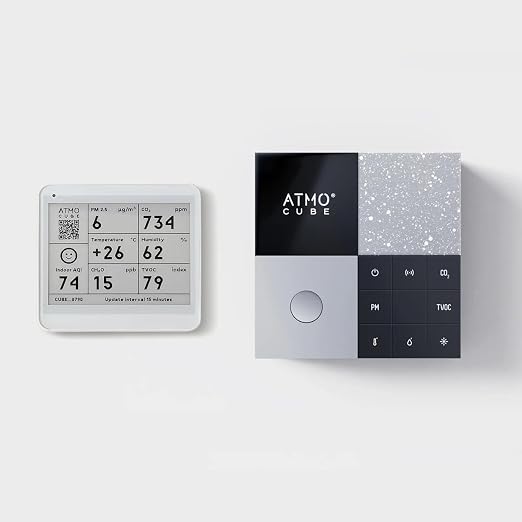 Atmocube Professional 12-in-1 Indoor Air Quality Monitor by ATMO%C2%AE%7CBreatheSafeEverywhereYouGo