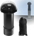 Vent Stack Pipe Filter with Mushroom Cap | Eliminates Outdoor Odors | Fits by Rolkely