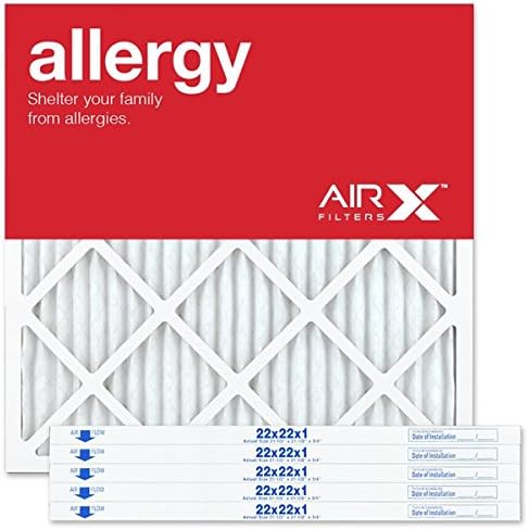 AIRx Filters 22x22x1 Air Furnace Filter MERV 11 Allergy, & Pet Dander, Pleated by AIRXFILTERSWICKEDCLEANAIR