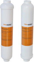 Filterelated 2-Pack GAC & PMB RO Water Filter Cartridges, by Filterelated