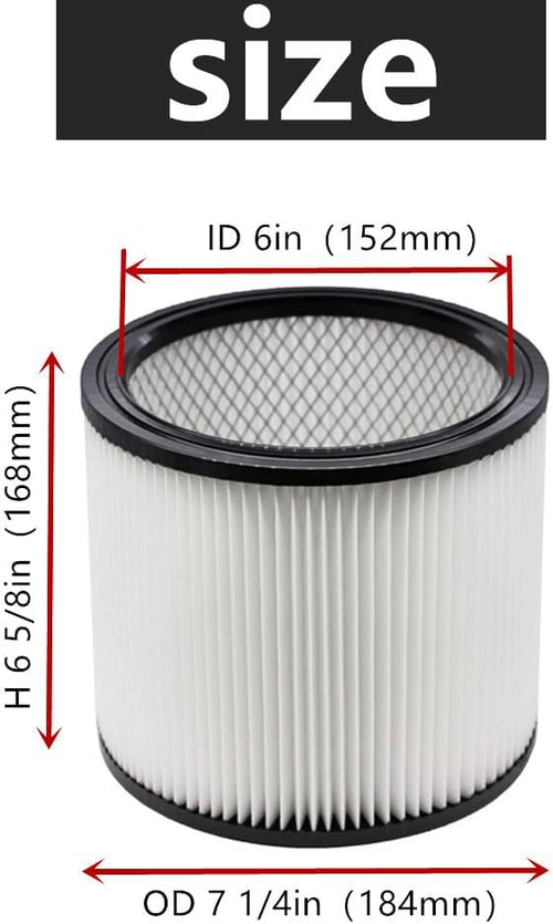 1 PACK Amigriki 1954A-B Replacement Cartridge Vacuum HEPA filter Compatible - Image 2