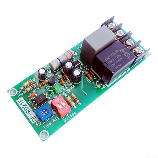 Adjustable Timer Control Relay Module AC100V-220V Turn Off Delay Switch Board by Unknown