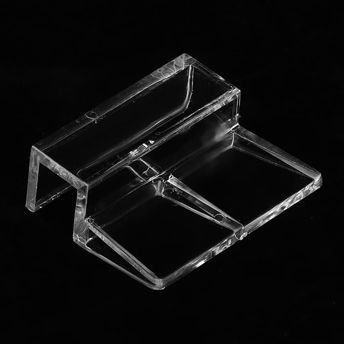 20Pcs Aquarium Glass Cover Holder Transparent Edge Mount Bracket Acrylic Clip - Image 7