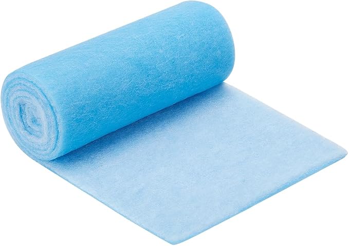 BENECREAT 6.56 Feet Air Vent Filter, 11.8x0.5 Inch Deep Sky Blue Open Cell Foam by BENECREAT