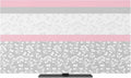 Watercolor Flower Leaf Plant Indoor TV Cover, Elastic TV Screen Protector by Unknown