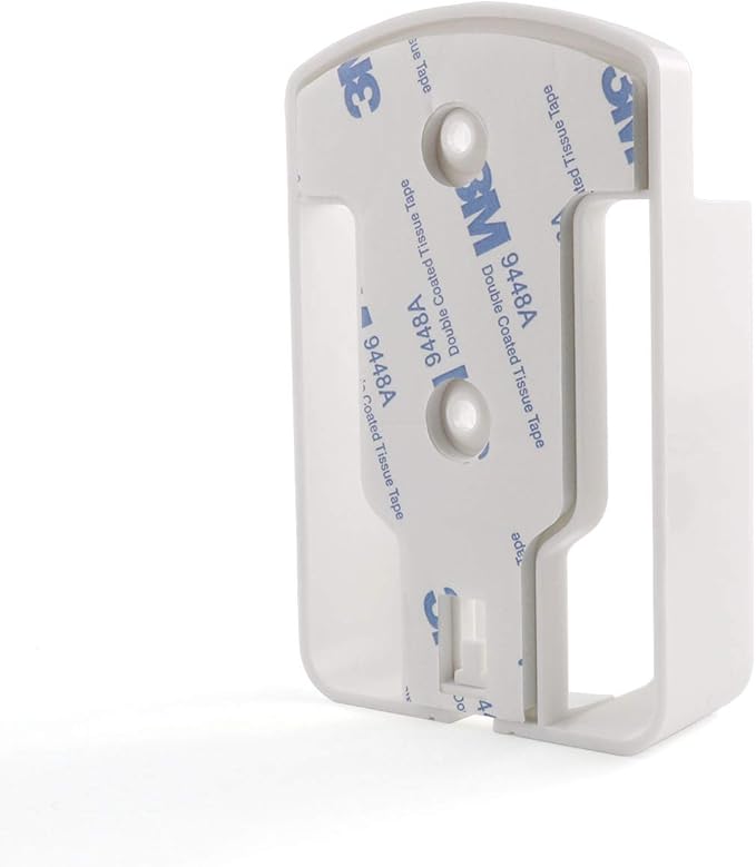 E-outstanding Remote Control Rack Holder White Wall-Mounted Organizer Self - Image 3