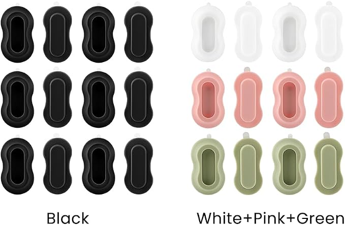 6 Pack Magnetic Remote Control Holder Wall Mount, Silicone Magnetic Organizer - Image 8