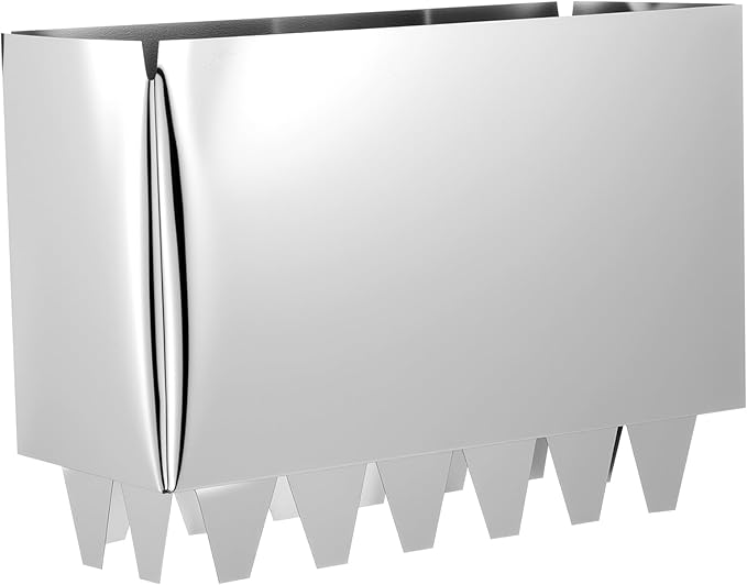 MorningRo 1 Pcs HVAC Metal Register Collar 4" x 10" x 6" Deep Installation Tabs by Unknown